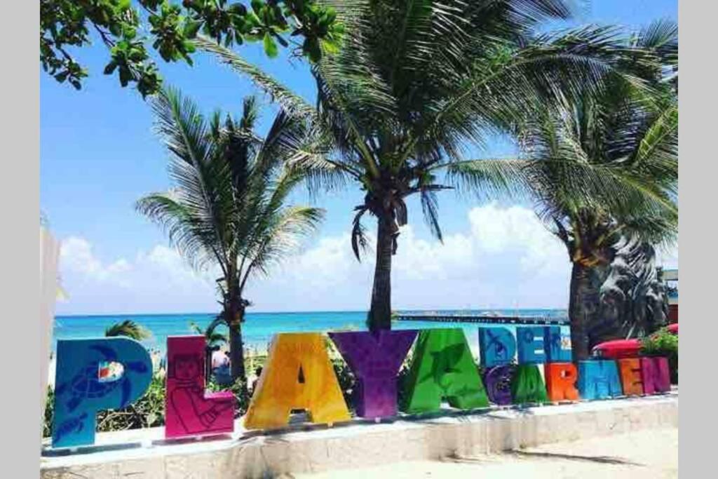 Ferienwohnung Vive Tus Vacaciones, Depa Nuevo Playa Del Carmen Exterior foto